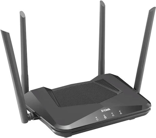 D-Link DIR-X1530 Drahtlos Router Wi-Fi 6 mit 3 Anschlüssen Gigabit Ethernet