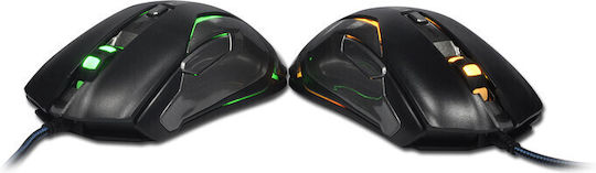 E-Blue Auroza RGB Laser Gaming Gaming Maus 8200 DPI Schwarz