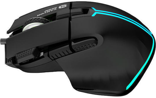 Canyon Fortnax GM-636 RGB Геймърска Мишка 20000 DPI Черен