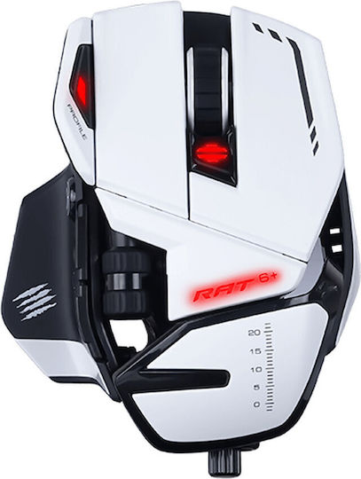 Mad Catz R.A.T. 6+ RGB Gaming Ποντίκι 12000 DPI Μαύρο