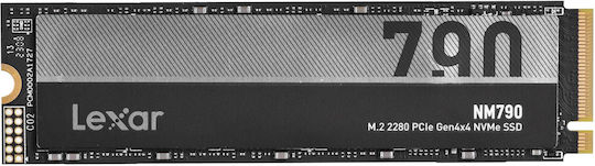Lexar NM790 SSD 2TB M.2 Type with PCI Express 4.0 Connection and Heatsink PS5 Compatible LNM790X002T-RNNNG