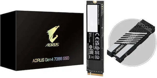 Gigabyte AORUS Gen4 7300 SSD 1TB M.2 NVMe PCI Express 4.0 AG4731TB