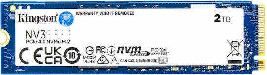 Kingston SSD 2TB M.2 NVMe PCI Express 4.0