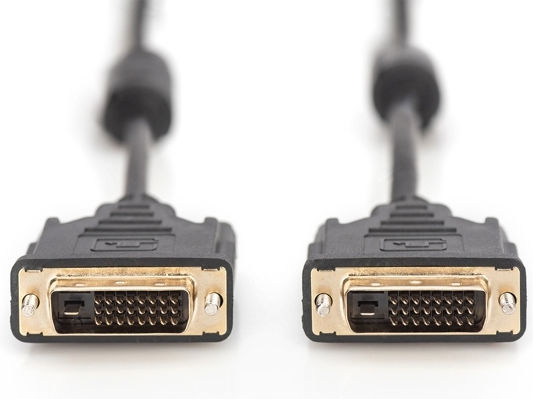 Digitus Cable DVI-D male - DVI-D male 3m Μαύρο (DB-320101-030-S)