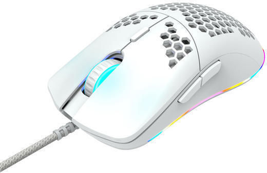 Canyon Puncher GM-11 RGB Геймърска Мишка 4200 DPI Бял