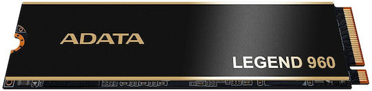 Adata Legend SSD 2TB τύπου M.2 με σύνδεση PCI Express 4.0 και Ψύκτρα (PS5 Compatible) ALEG-960-2TCS