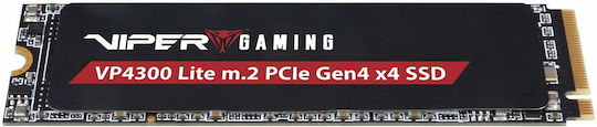 Patriot VP4300 Lite SSD 4TB M.2 Type with PCI Express 4.0 Connection PS5 Compatible VP4300L4TBM28H