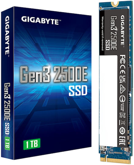 Gigabyte Gen3 2500E SSD 1TB M.2 Type with PCI Express 3.0 Connection G325E1TB