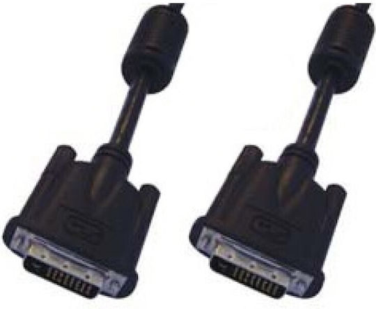 Kabel DVI-D-Stecker - DVI-D-Stecker 3m Schwarz (04.001.0212)