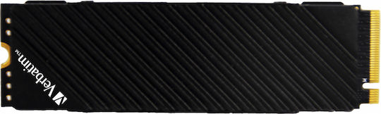 Verbatim Vi7000 PCIe SSD 2TB Тип M.2 Със Свързване PCI Express 4.0 И SSD Солидни Дъски Съвместим С PlayStation 5 49368
