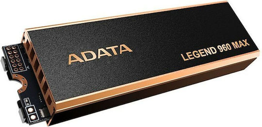 Adata Legend 960 MAX SSD 2TB τύπου M.2 με σύνδεση PCI Express 4.0 ALEG-960M-2TCS