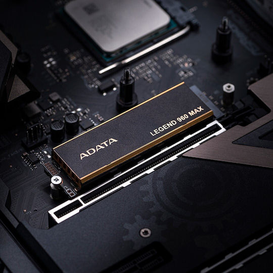 Adata Legend 960 MAX SSD 2TB τύπου M.2 με σύνδεση PCI Express 4.0 ALEG-960M-2TCS