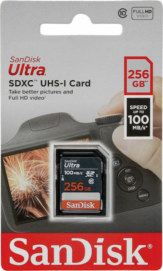 Sandisk Ultra Lite SDXC 256GB Class 10 UHS-I