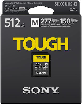 Sony SF-M SDXC 512GB Clasa 10 U3 V60 UHS-II