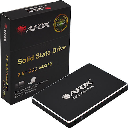Afox TLC SSD 128GB τύπου 2.5'' με σύνδεση SATA III SD250-128GN