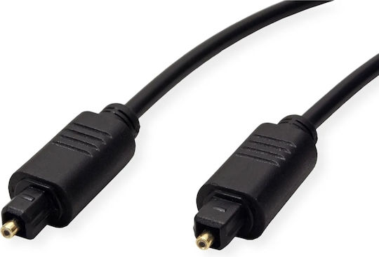 Value Optical Audio Cable TOS male - TOS male Μαύρο 5m (11.99.4385-10)
