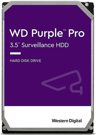 Western Digital Purple Pro Surveillance 14TB HDD Festplatte 3.5" SATA III 7200Umdrehungen pro Minute mit 512MB Cache für Blockflöte