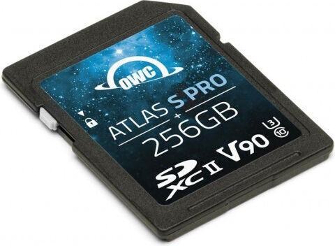 OWC Atlas S Pro SDXC 256GB V90 UHS-II με αντάπτορα