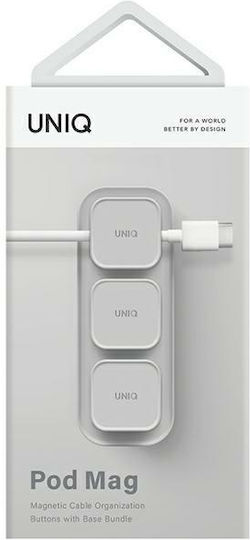 Uniq Cable Marking Pod Mag To Cables + Base Gray 1 Piece