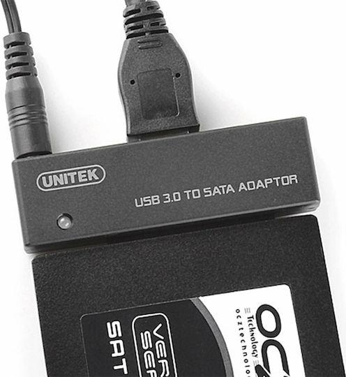 Unitek Y-1039 Adaptor USB 3.0 La SATA Pentru Hard Disk Negru