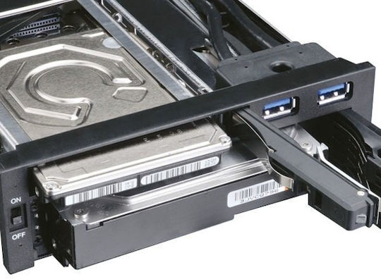 Akasa Lokstor M51 Akasa Festplatten-Zubehör Drive Bay Schwarz