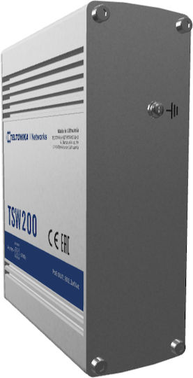 Teltonika TSW200 Unmanaged L2 PoE+ Switch with 10 Gigabit (1Gbps) Ethernet Ports and 2 SFP Ports