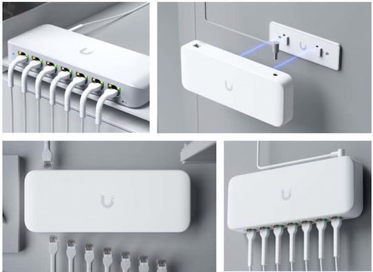 Ubiquiti Switch Ultra 210W Unmanaged L2 PoE Switch με 8 Θύρες Gigabit (1Gbps) Ethernet
