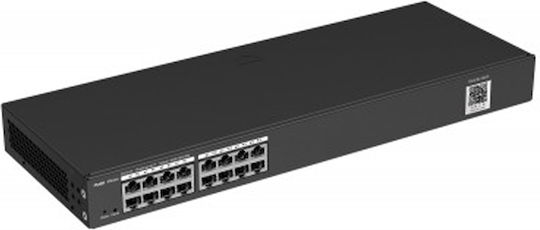 Ruijie RG-ES216GC v1 Unmanaged L2 Switch με 16 Θύρες Gigabit (1Gbps) Ethernet