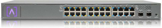Alta Labs S24-POE Unverwaltet L2 PoE+ Switch mit 24 Ports Ethernet