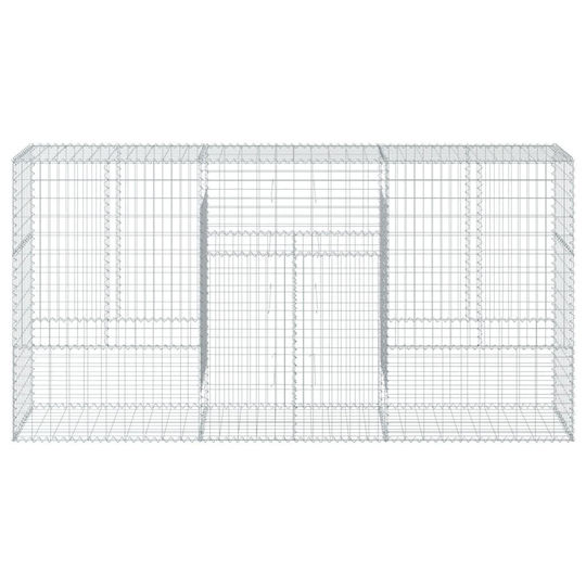 vidaXL Garden Fencing Material 1pcs Silver