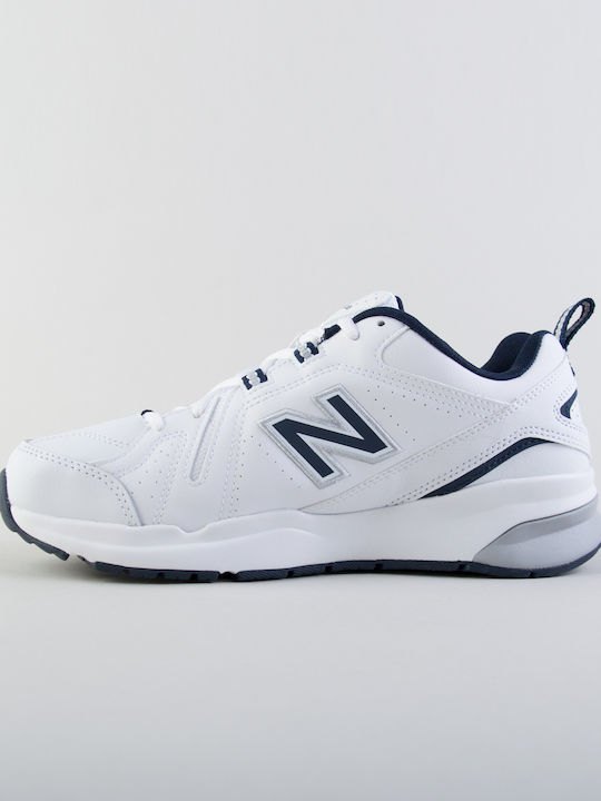 608v5 Herren Sneakers White / Navy