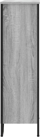 Bibliothek Grau Sonoma 80x31x106cm