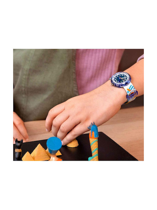 FlikFlak Kids Analog Watch with Rubber/Plastic Strap Multicolour