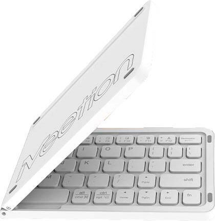 Meetion MT-BTK001 Wireless Bluetooth Keyboard Only English US White