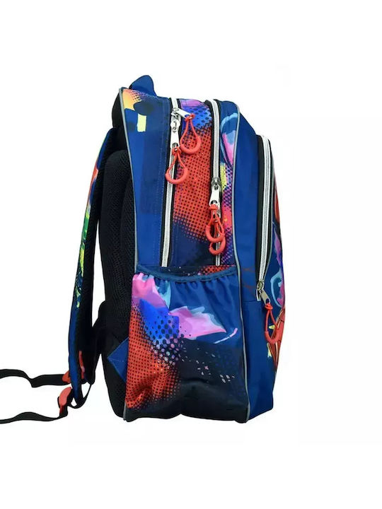 Gim Primary School Bag Spiderman Silver Eyes