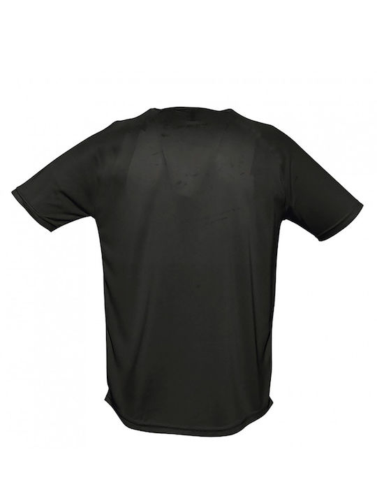 Kids Moda Men's Athletic T-shirt Short Sleeve Black