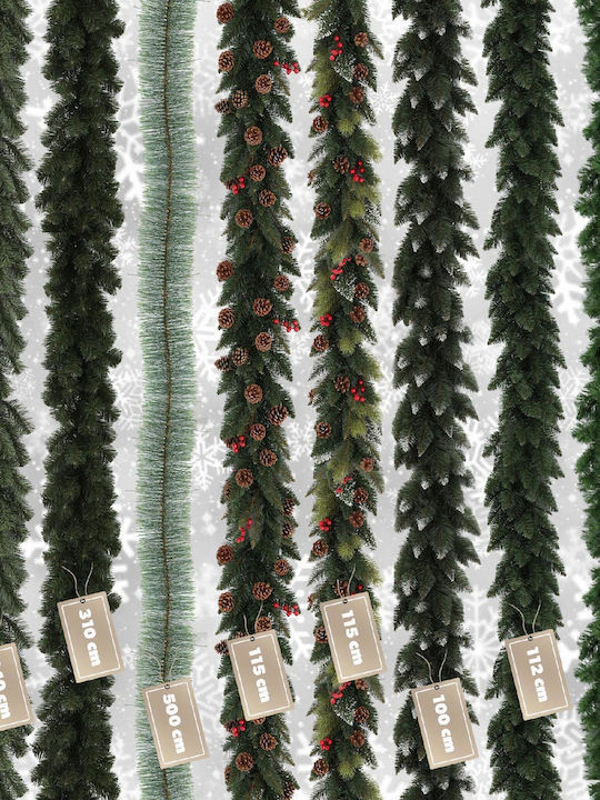 Kadax Christmas Garland 195 Cm Green