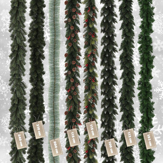 Kadax Christmas Garland 195 Cm Green