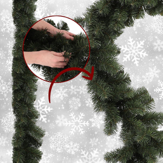 Kadax Christmas Garland 195 Cm Green