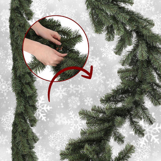 Kadax Christmas Garland 260 Cm Green