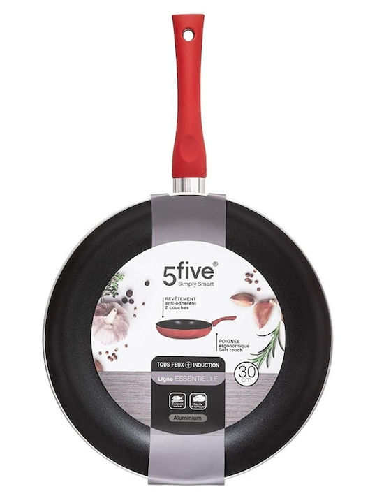 5Five Pan made of Aluminum with Non-Stick Coating 30cm