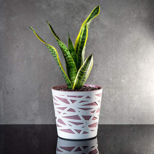 Kadax Flower Pot Plastic Planter Insert Flowers Plants 19 Cm Pink