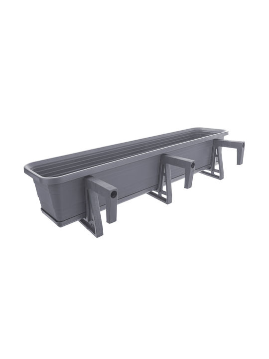Kadax Balkon Blumenkasten 80cm Griffe Basis Balkon Geländer