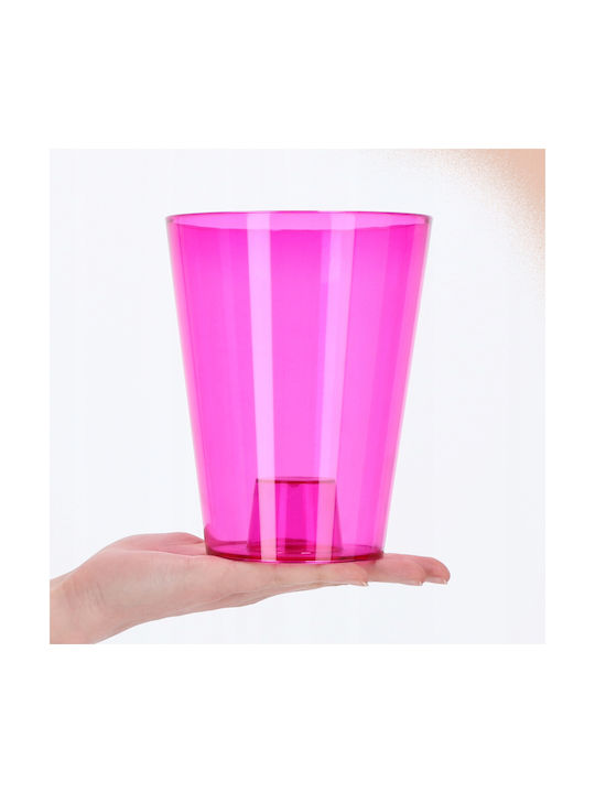 Kadax Ghiveci pentru Orhidee din Plastic 12 cm Roz