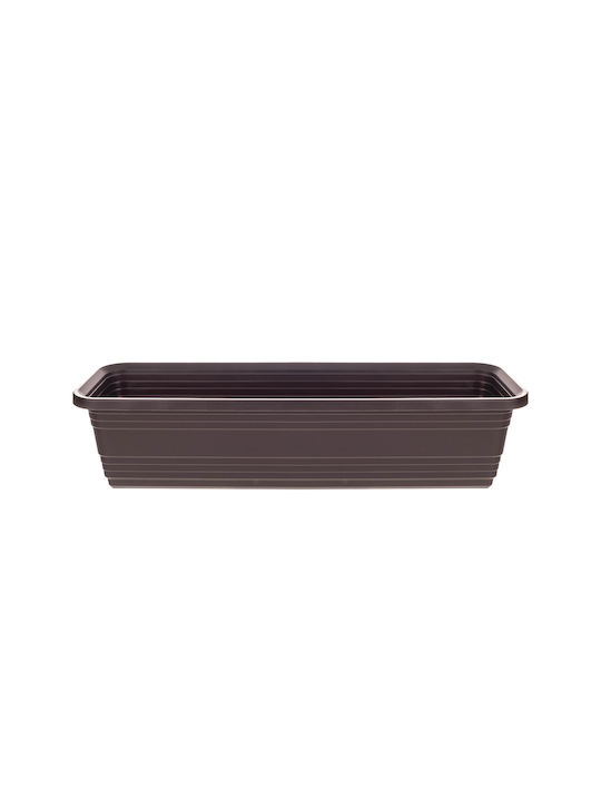 Kadax Balcony Box Planter 60cm Mocha Flower Box