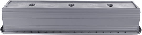 Балконска саксия Kadax 80см антрацит цветна кутия