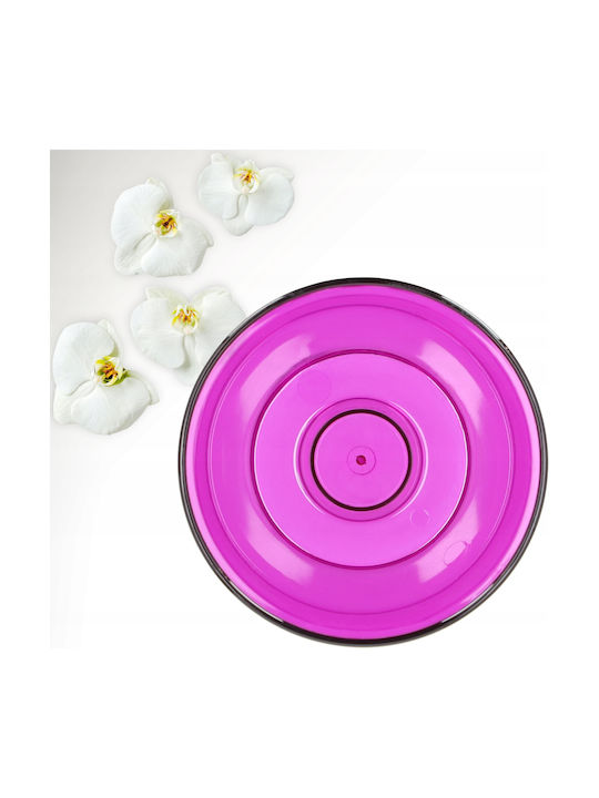 Kadax Orchid Pot Cover Plastic Flower Pot 12 Cm Purple