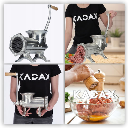 Kadax Μηχανή Άλεσης Κιμά Ασημί