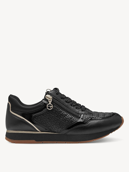 Tamaris Γυναικεία Sneakers Black Comb