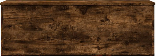 vidaXL Wooden Decorative Trunk Brown 102x35x35cm